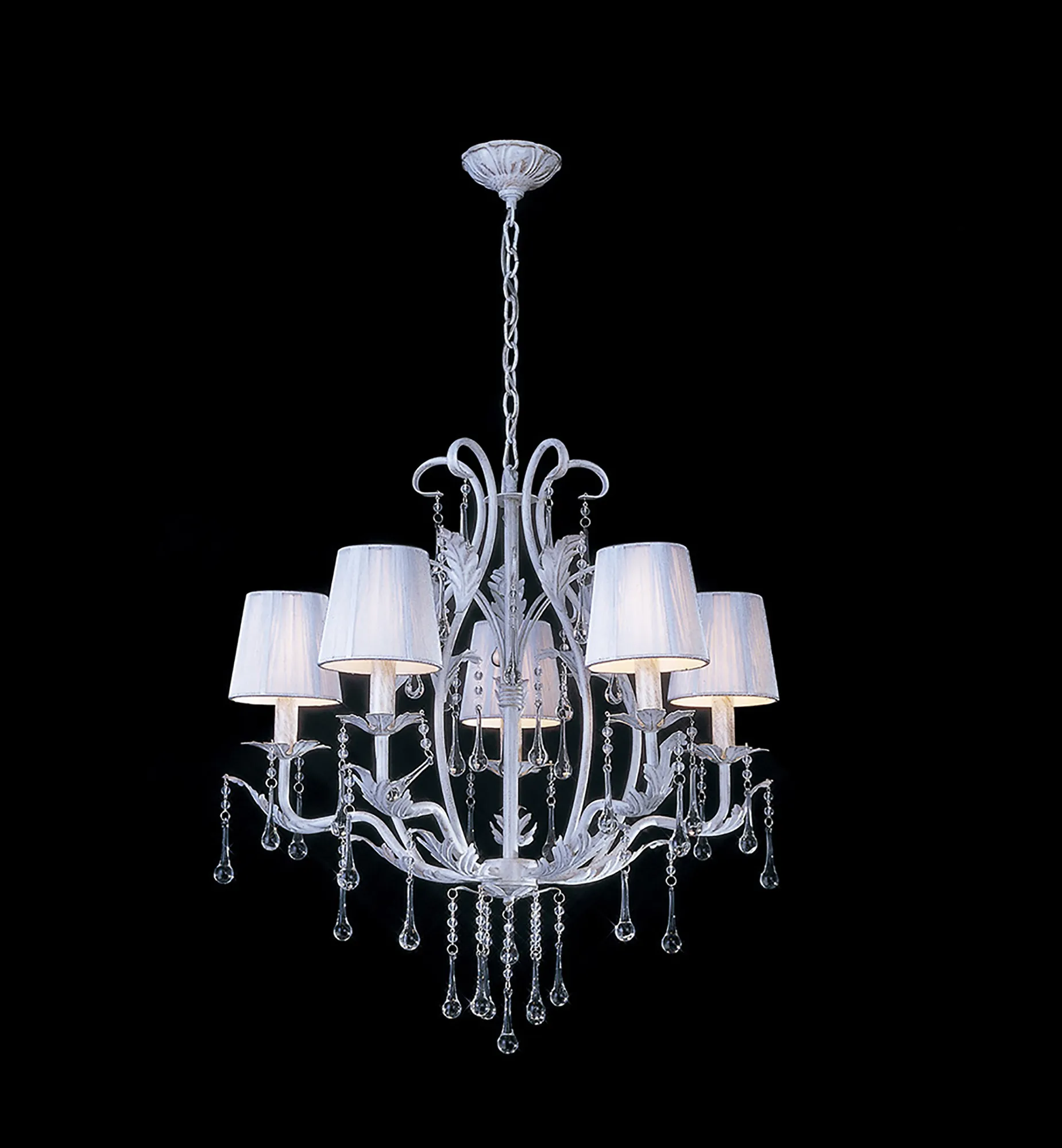 IL40015  Flur Chandelier 5 Light